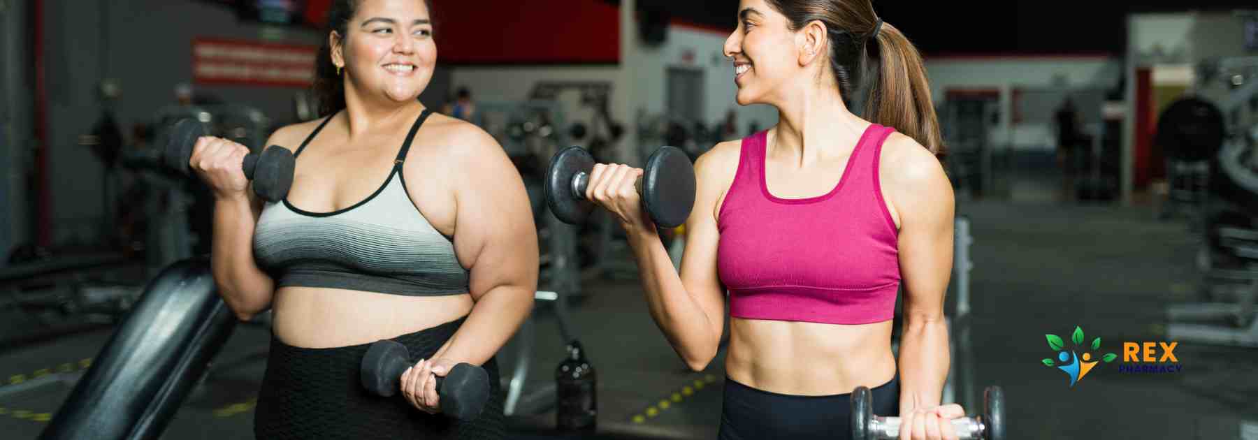 Women strength training to support weight loss
