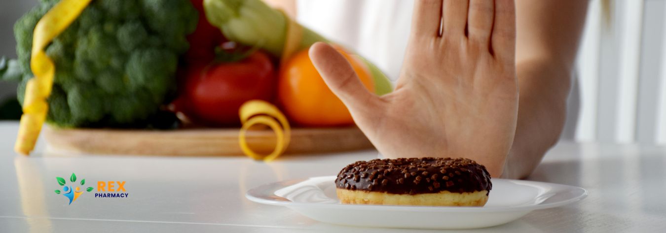 Rejecting fast food to support weight loss